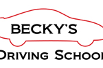 Becky's Driving School logo